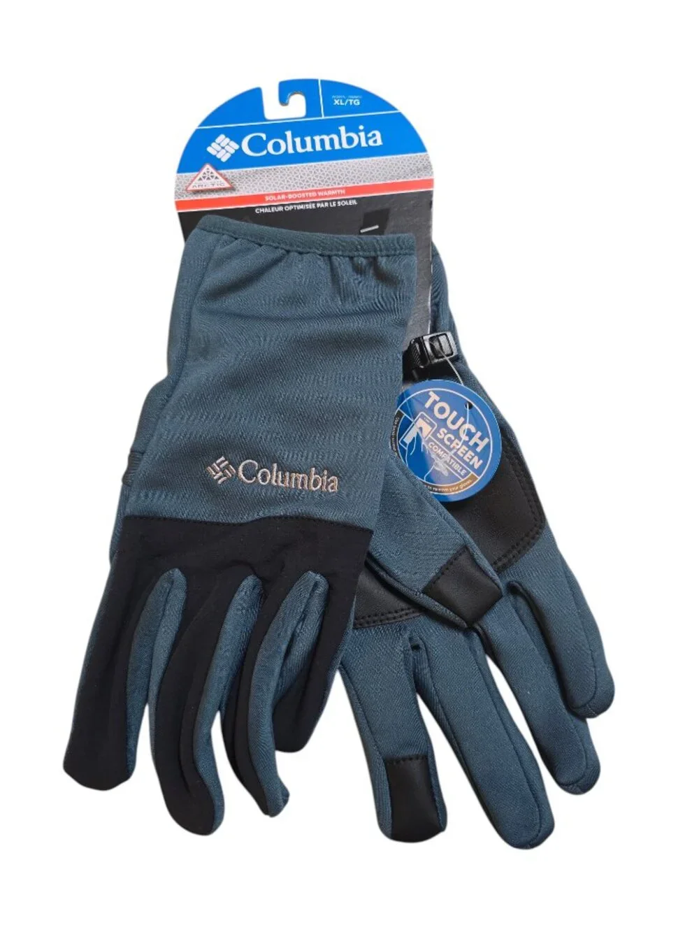 Columbia Women's Arctic Crest Gloves Everblue XL NWT